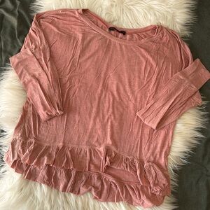 B r a n d y  M e l v i l l e • Ruffle tee